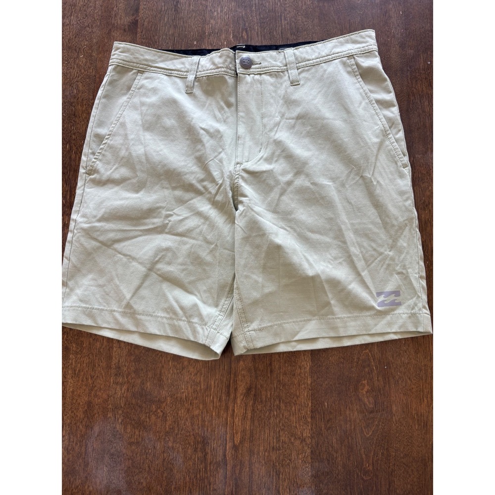 Billabong Larry Hybrid Shorts Mens 31 Light Green Chino Walk Short